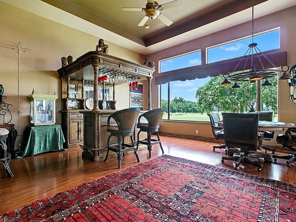 Interior, Pendant Lights, Wood Texture Flooring
