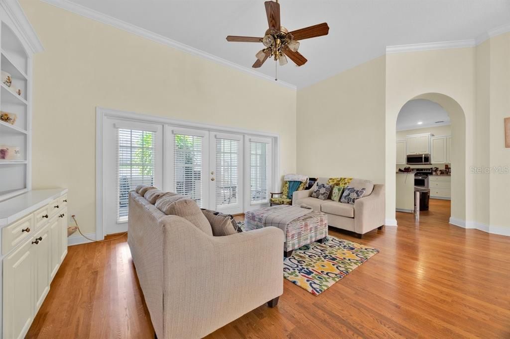 Interior, Kitchen, Living room, Wood Texture Flooring