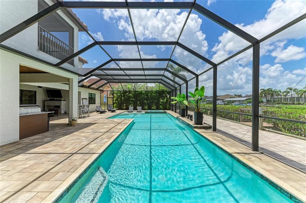 Glass Ceilings, Interior, Pool, Sun Room