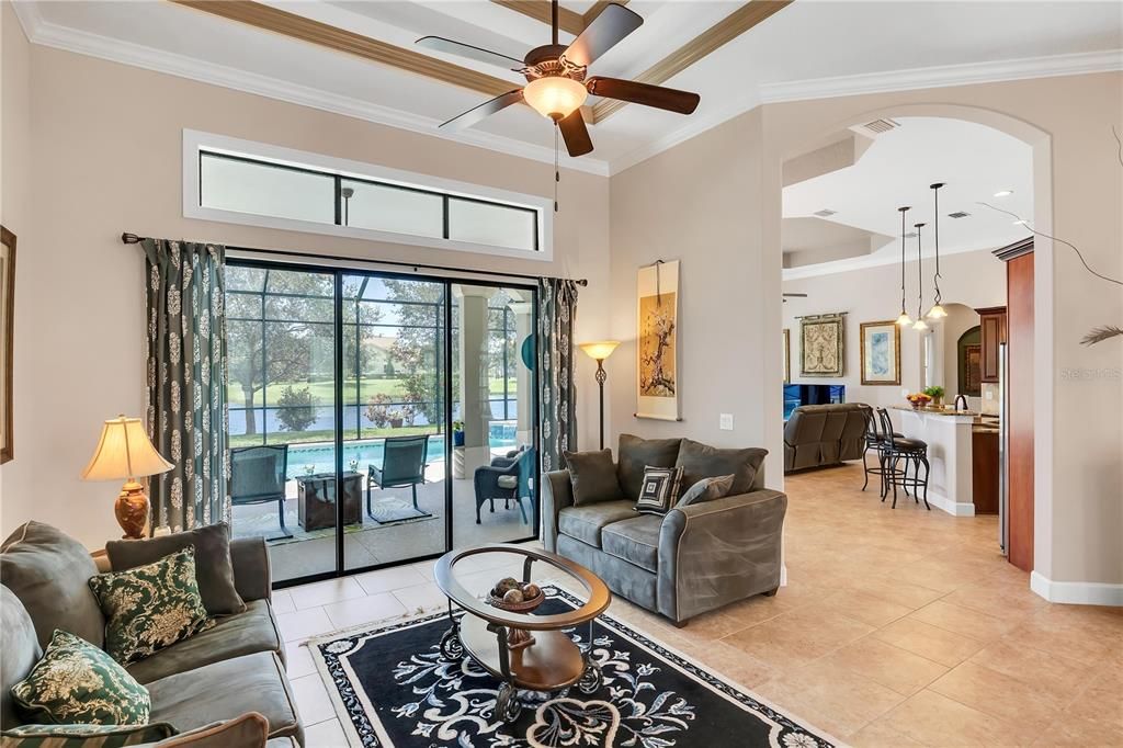Dining room, Interior, Living room, Pendant Lights