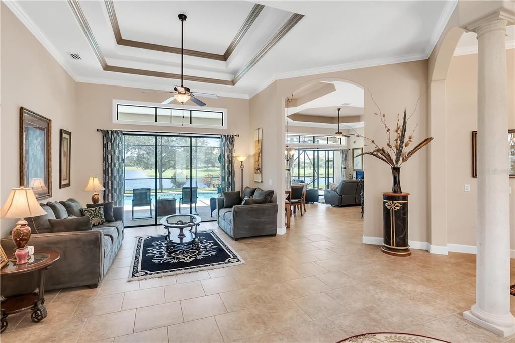Interior, Living room, Pendant Lights