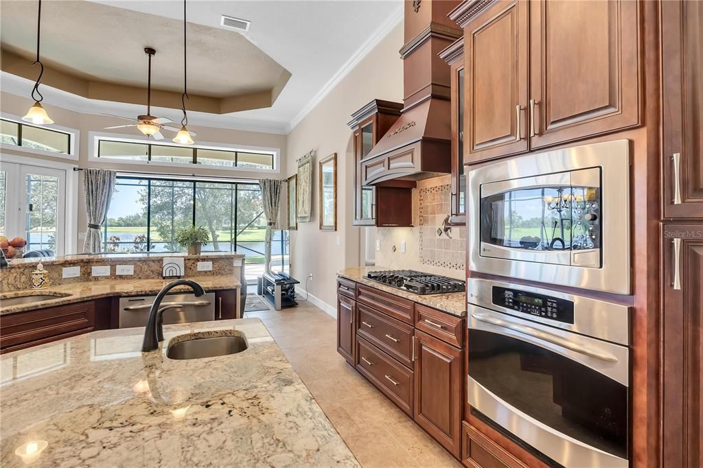 Interior, Kitchen, Pendant Lights, Stainless Steel Appliances