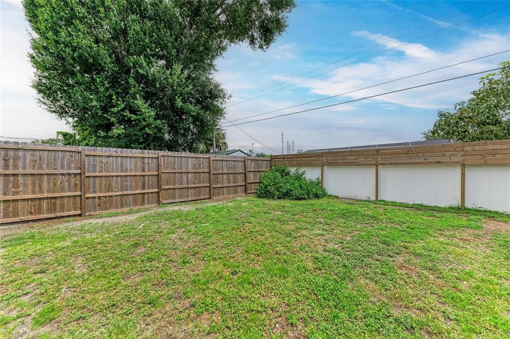 Backyard, Exterior