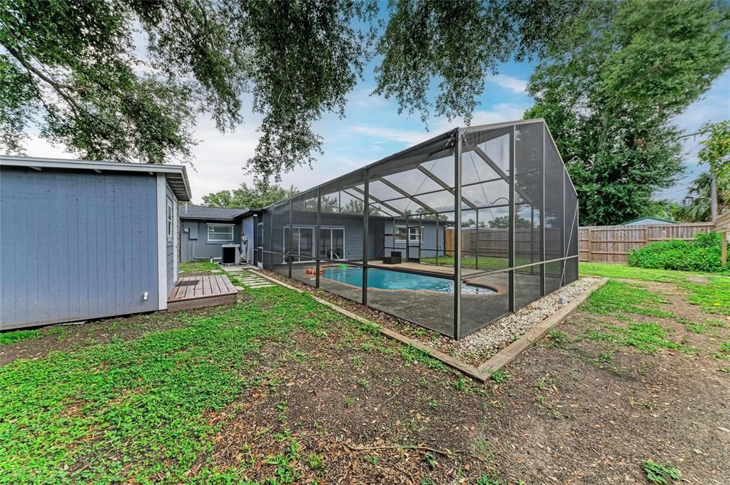 Backyard, Exterior