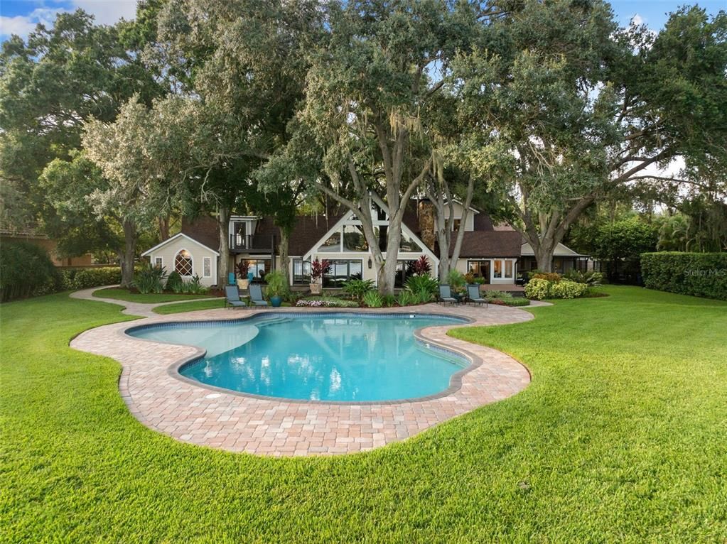 Backyard, Exterior, Pool