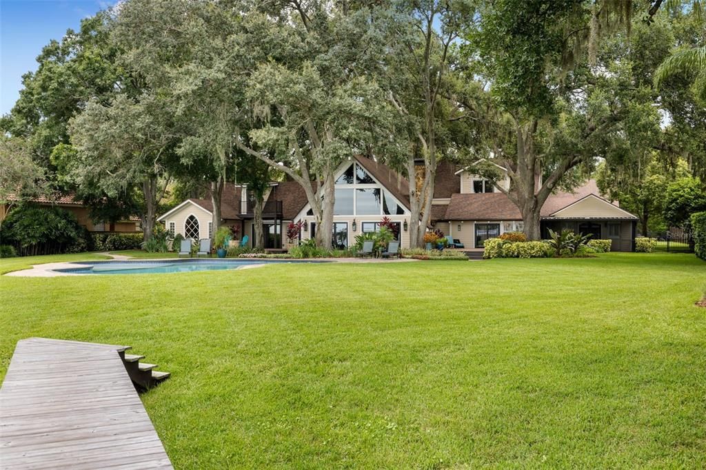 Backyard, Exterior, Pool