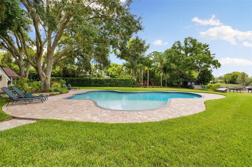 Backyard, Exterior, Pool