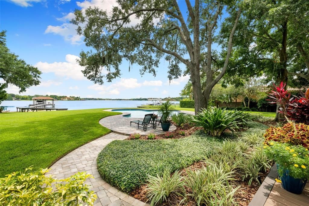 Backyard, Exterior, Pool, Water