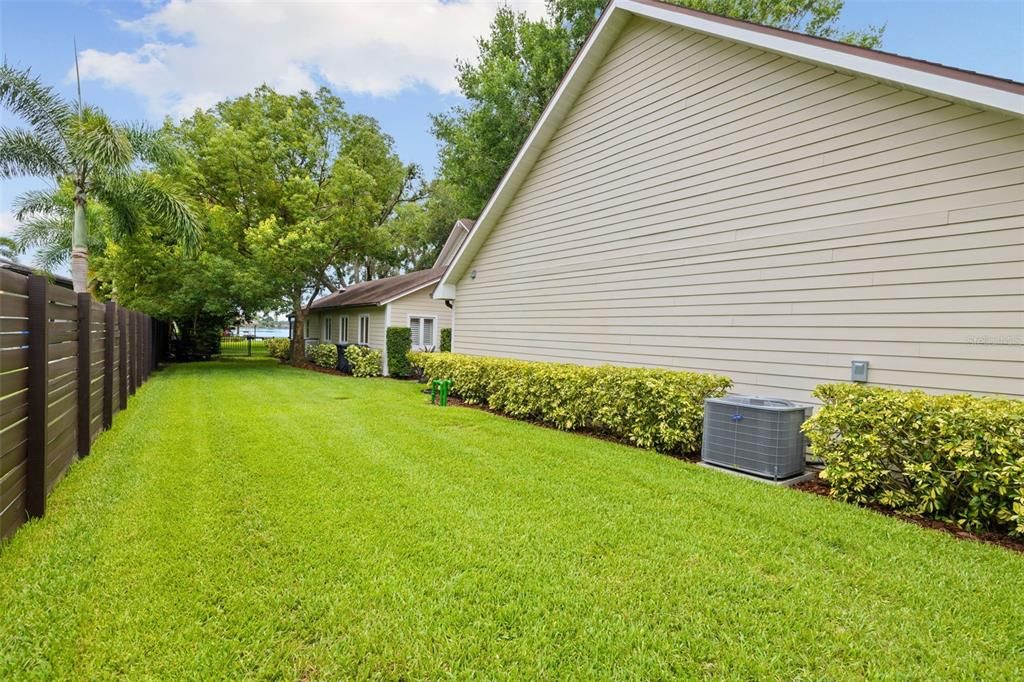 Backyard, Exterior