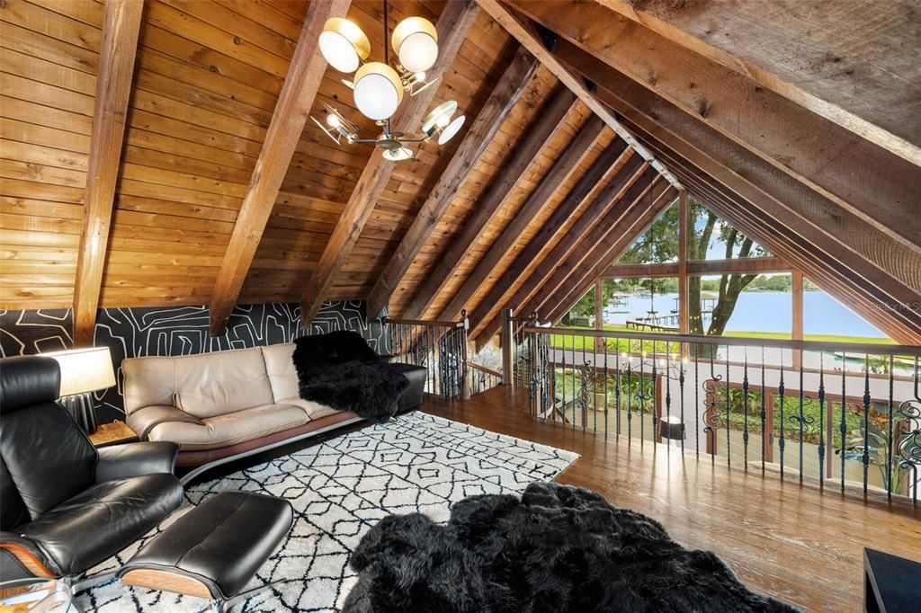 Interior, Living room, Wooden Beams, Wooden Ceilings, Wood Texture Flooring, Wooden Walls