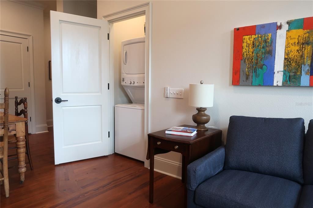 Interior, Utility Closets, Washer, Wood Texture Flooring