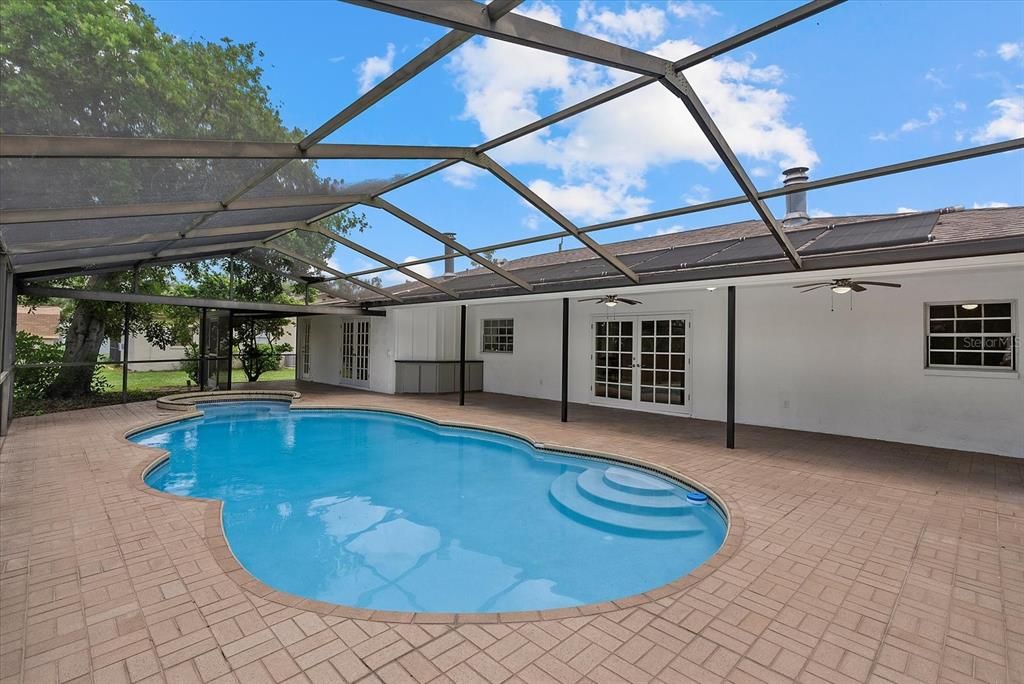 Glass Ceilings, Interior, Pool, Sun Room