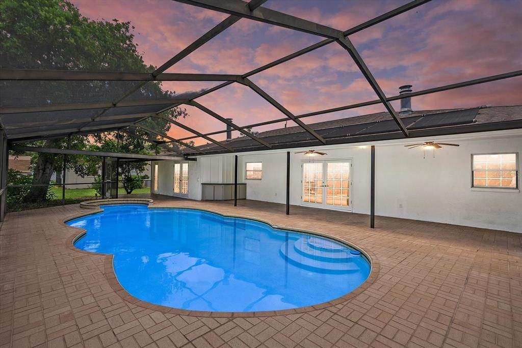 Glass Ceilings, Interior, Pool, Sun Room