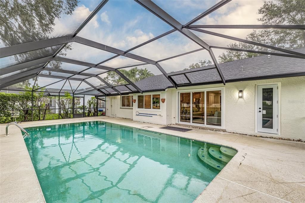 Glass Ceilings, Interior, Pool, Sun Room