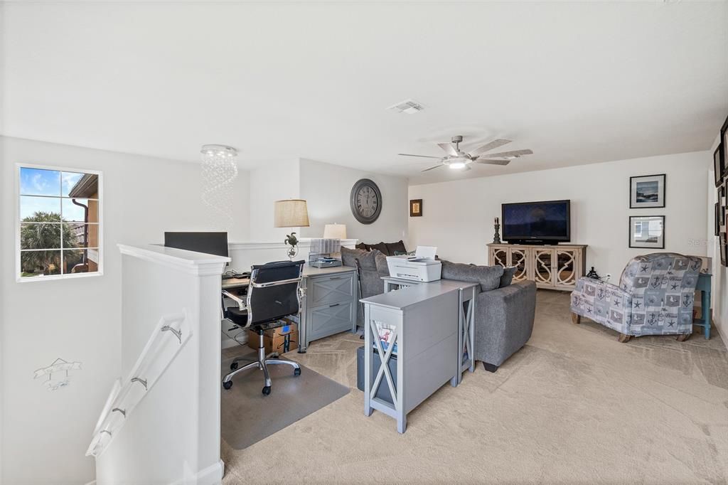 Home Office, Interior, Living room