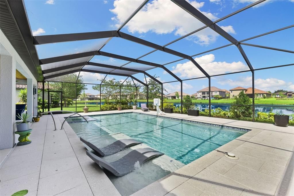 Glass Ceilings, Interior, Pool, Sun Room, Water