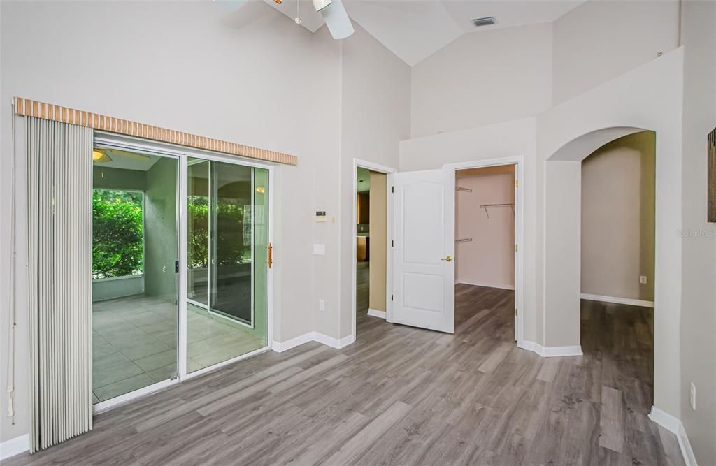 Empty room, Interior, Wood Texture Flooring