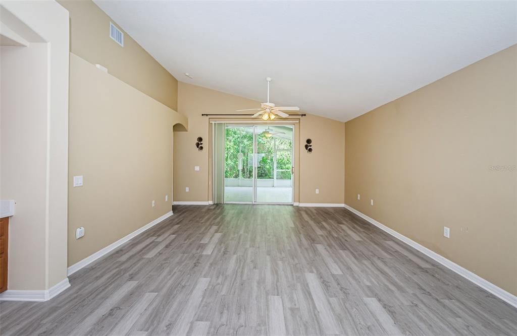 Empty room, Interior, Wood Texture Flooring