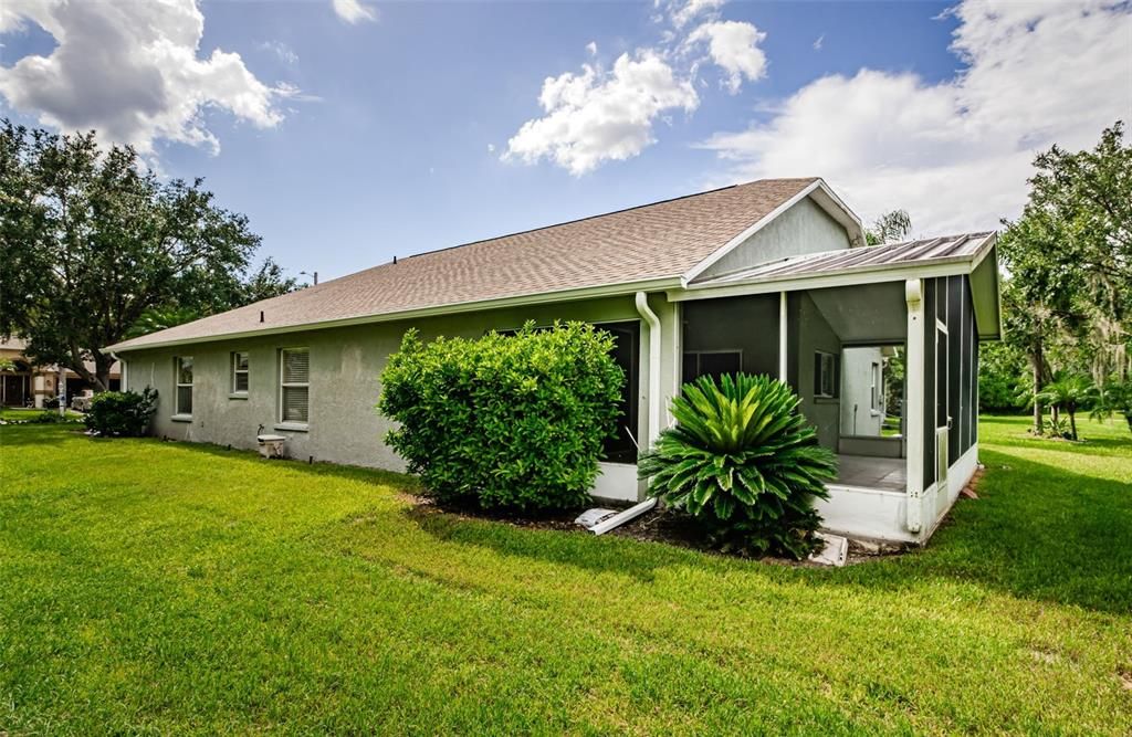 Backyard, Exterior