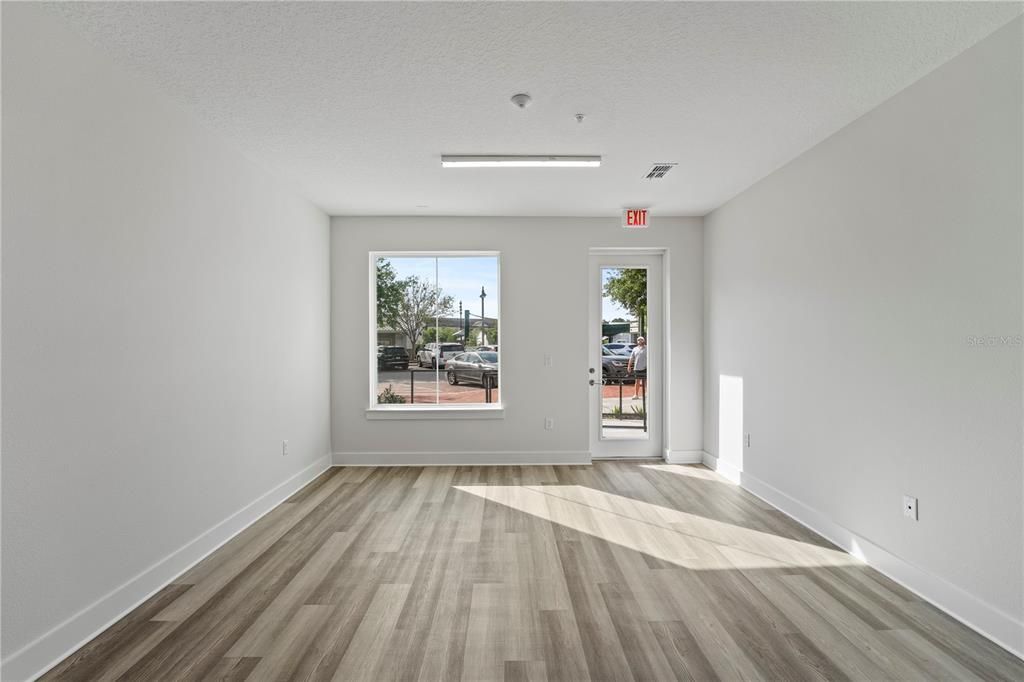 Empty room, Interior, Wood Texture Flooring
