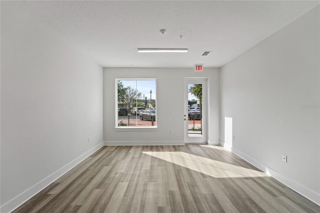 Empty room, Interior, Wood Texture Flooring