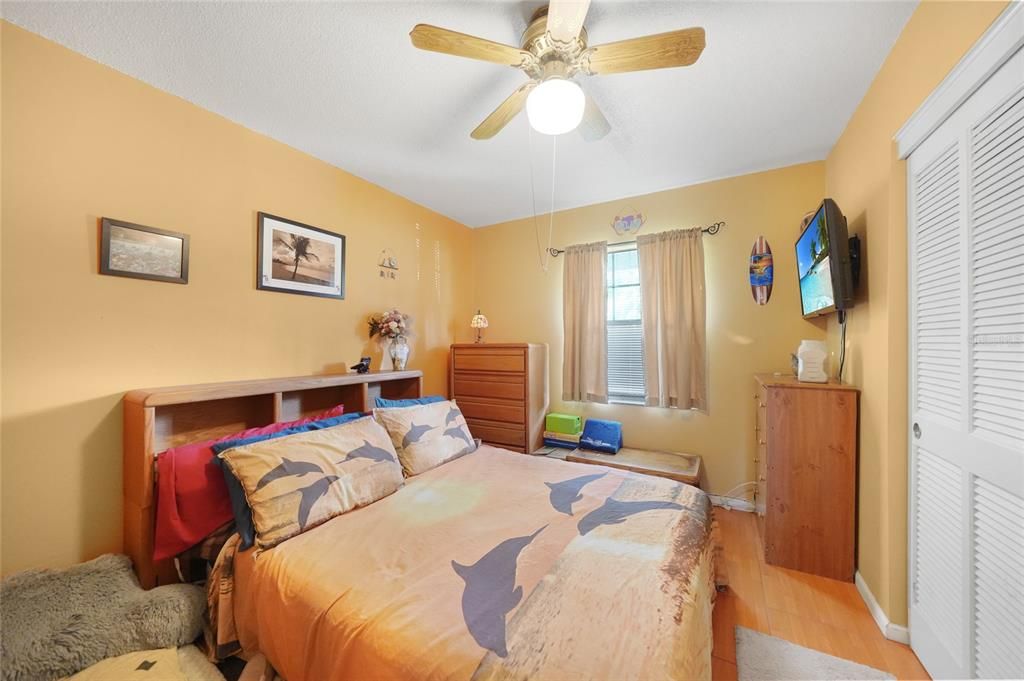 Bedroom, Interior, Water, Wood Texture Flooring