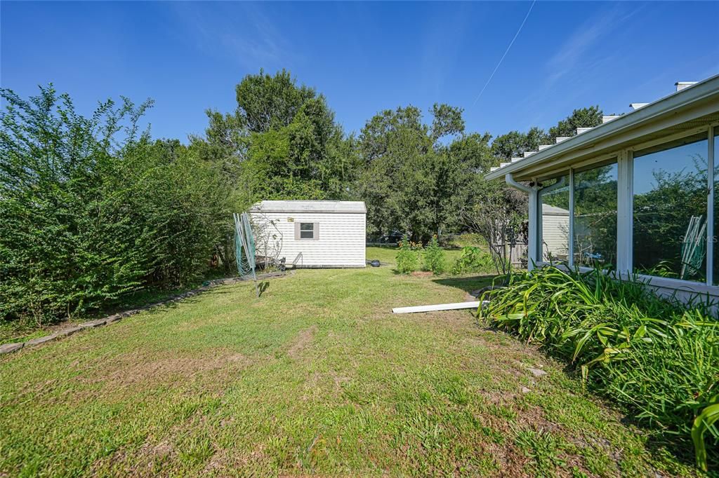Backyard, Exterior