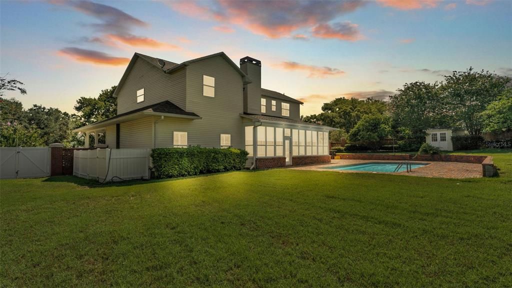 Backyard, Exterior, Pool