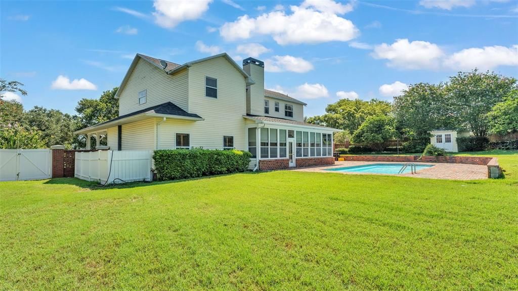 Backyard, Exterior, Pool