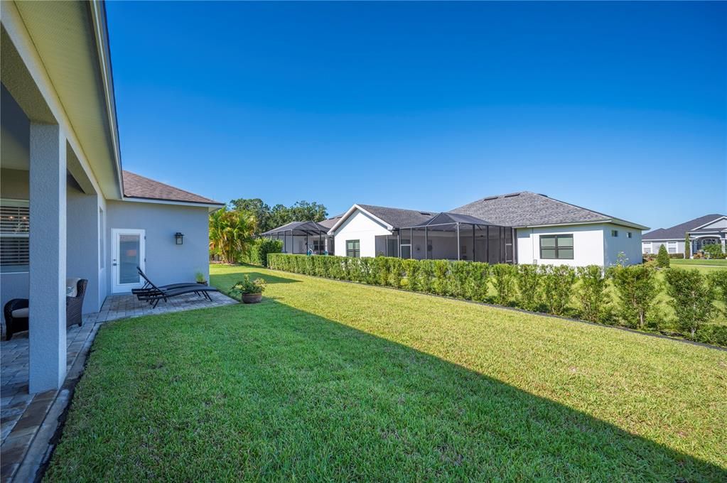 Backyard, Exterior