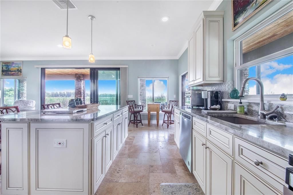 Dining room, Interior, Kitchen, Pendant Lights, Recessed Lighting