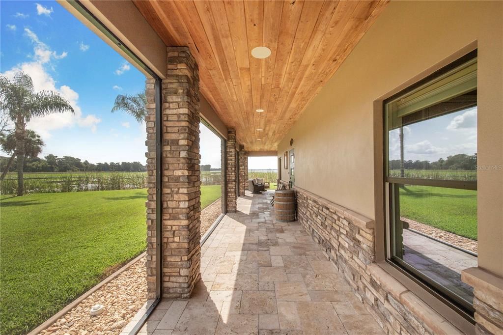 Interior, Sun Room, Wooden Ceilings