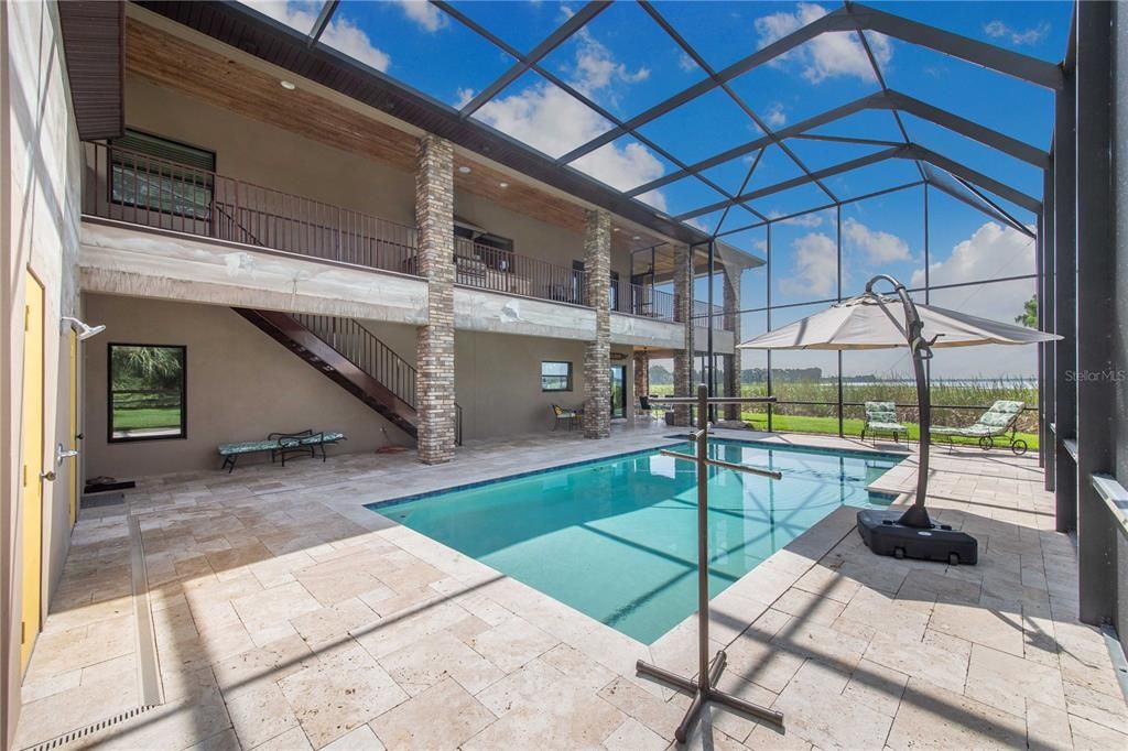Glass Ceilings, Interior, Pool, Sun Room