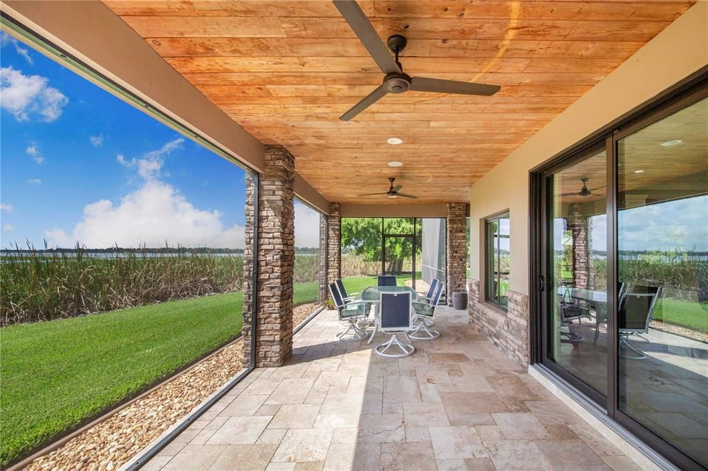 Interior, Sun Room, Wooden Ceilings