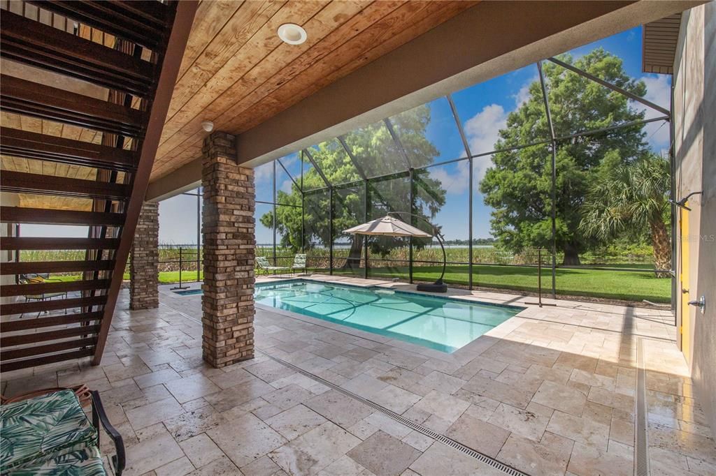 Glass Ceilings, Interior, Pool, Sun Room, Wooden Ceilings