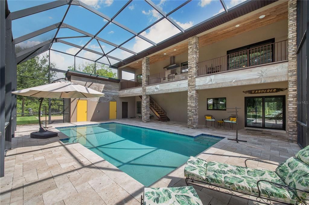 Glass Ceilings, Interior, Pool, Sun Room