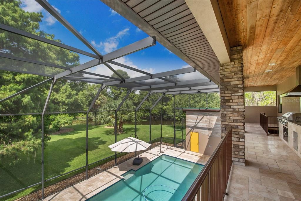 Glass Ceilings, Interior, Pool, Sun Room