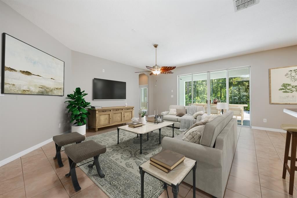 Interior, Living room