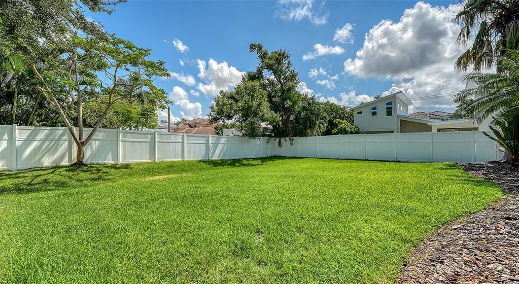 Backyard, Exterior
