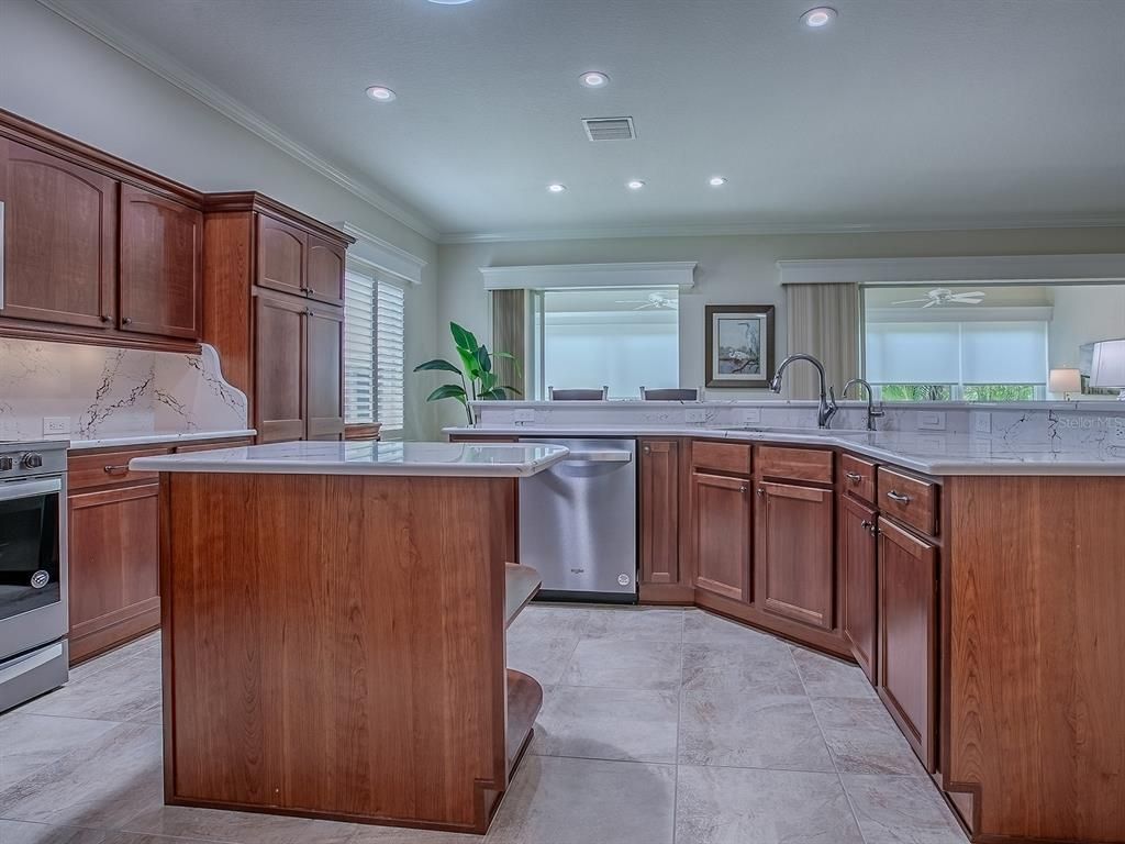 Interior, Kitchen, Recessed Lighting, Stainless Steel Appliances
