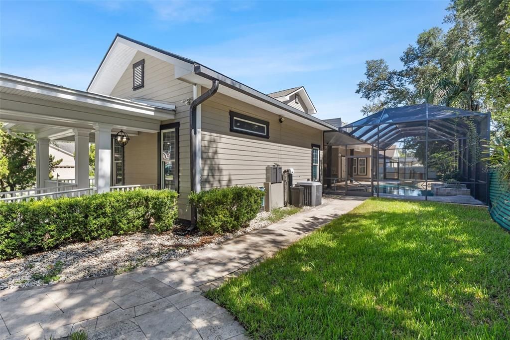 Backyard, Exterior