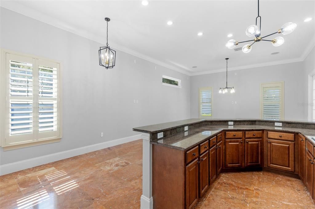 Interior, Kitchen, Pendant Lights, Recessed Lighting
