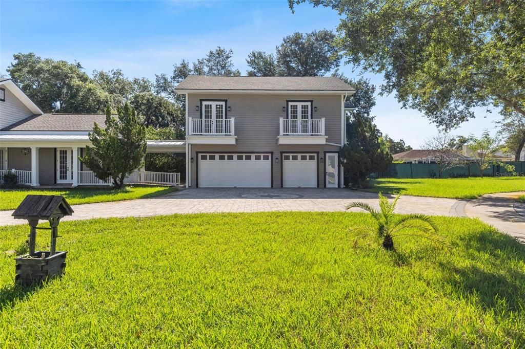 Attached, Backyard, Exterior, Facade, Raised Ranch