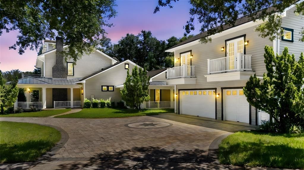 Attached, Backyard, Exterior, Facade, Farmhouse