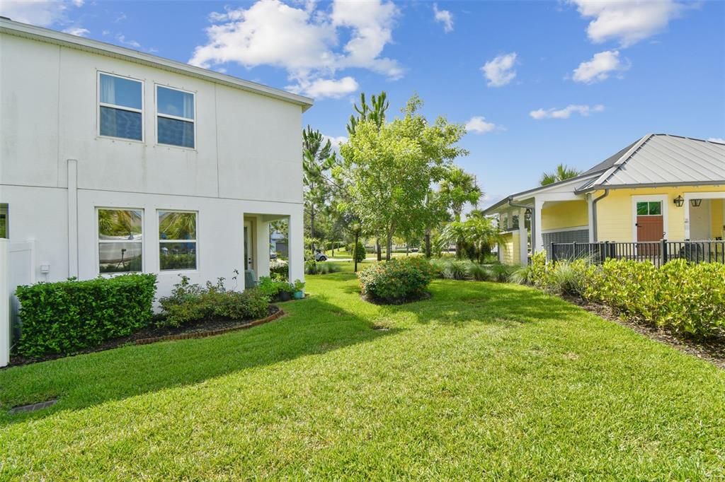 Backyard, Exterior