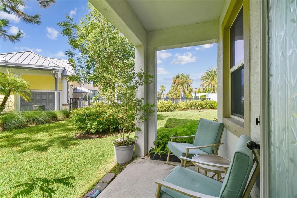 Backyard, Exterior