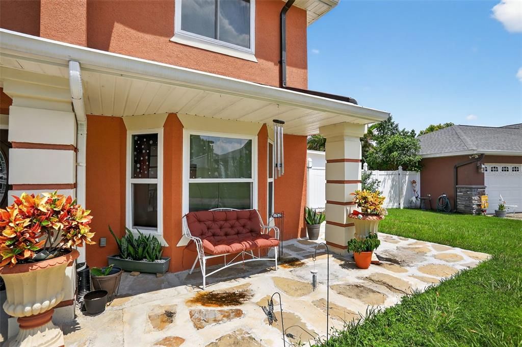 Backyard, Exterior