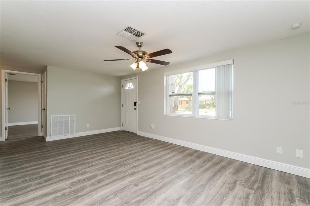 Empty room, Interior, Wood Texture Flooring