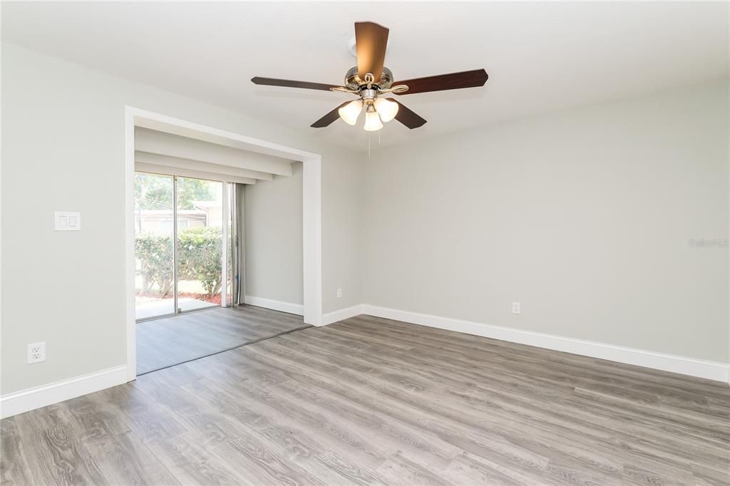 Empty room, Interior, Wood Texture Flooring