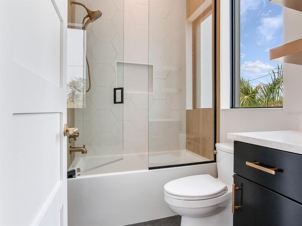 Bathroom, Glass Shower, Interior